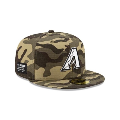 Sapca New Era Arizona Diamondbacks MLB Armed Forces Weekend 59FIFTY Fitted - Verzi